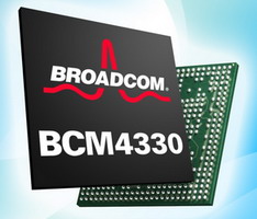 Broadcom BCM4330 announced, features dual band WiFi 802.11n, Bluetooth 4.0, FM radio support