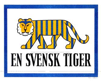 Ord och inga visor En svensk tiger