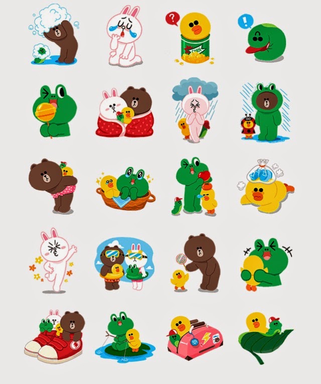 Line Character Sticker