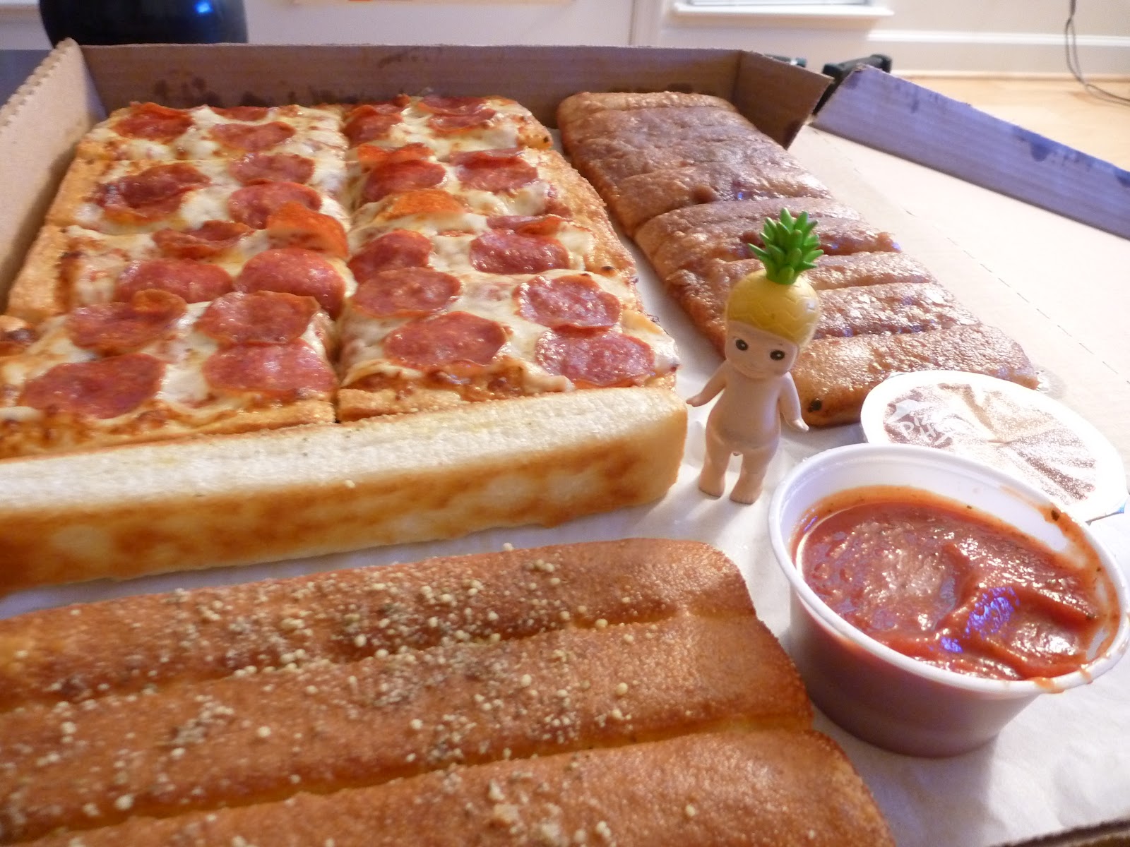 Mr. P & Fuchiko's Adventures Pizza Hut Box