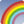 Rainbow Facebook Emoticon