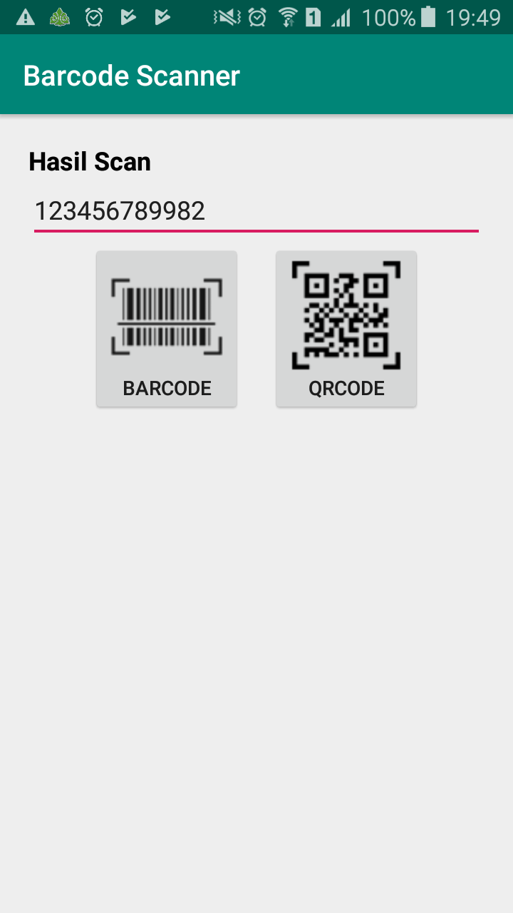 Membuat Aplikasi Barcode Scanner Dengan Memanfaatkan Aplikasi Zxing