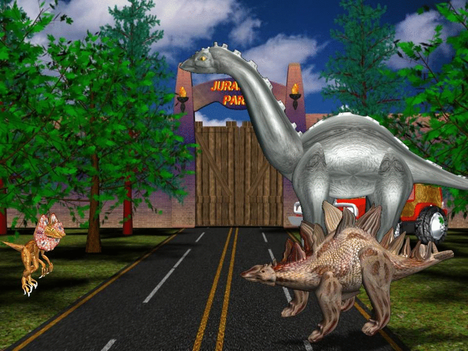 Manash (Subhaditya Edusoft) New Animated GIF files Part3 (Dangerous Dinosaurs)