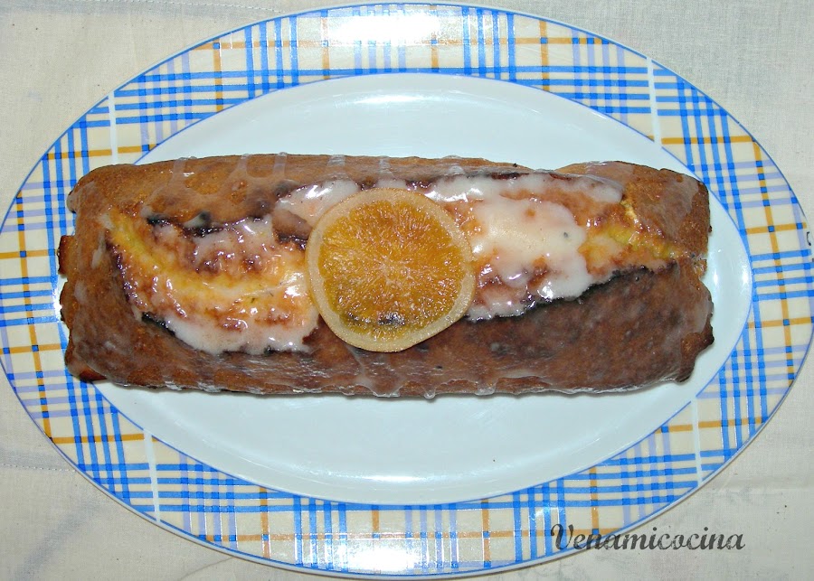 Plum Cake de Naranja