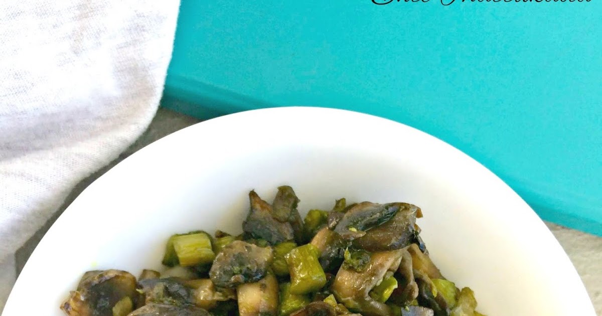 Asparagus With Mushroom Stir Fry