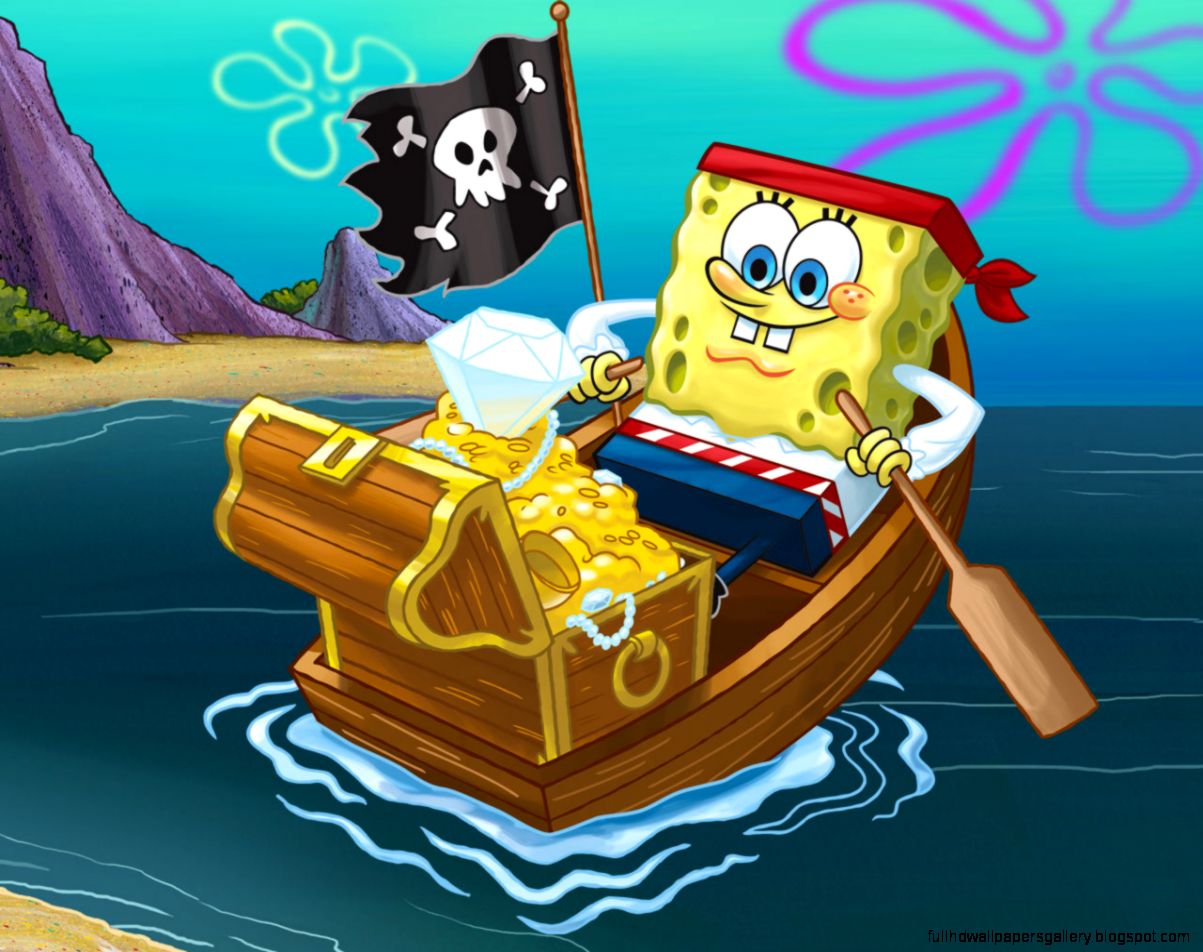 Pirates Spongebob Cartoon Wallpaper Free Download Hd