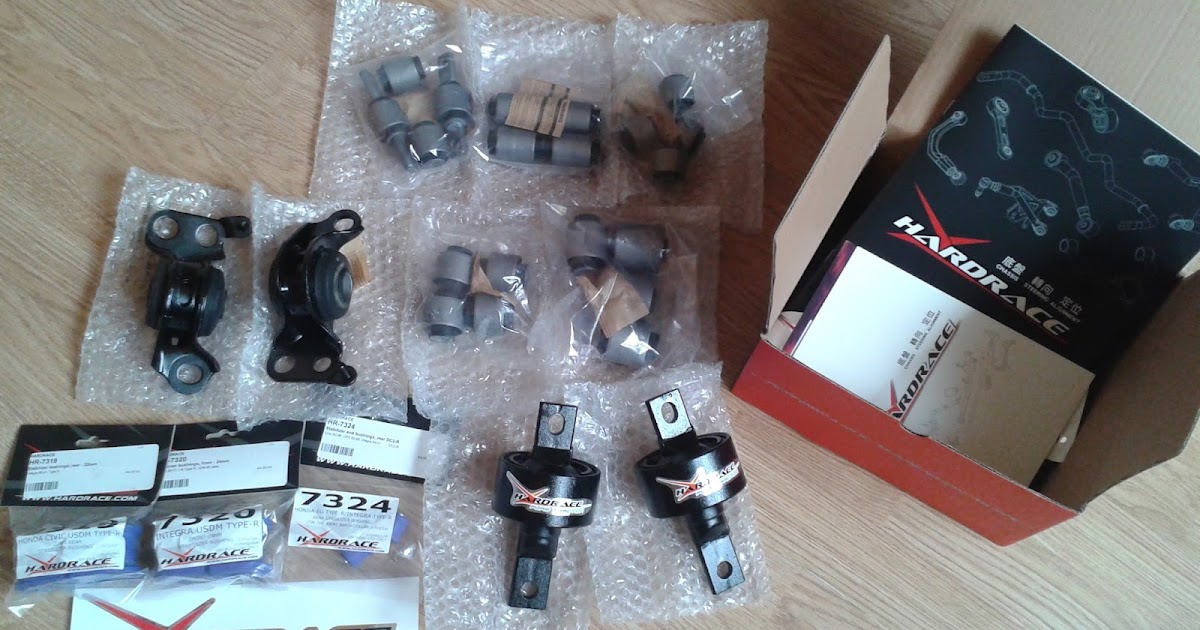 Integra Type R 1920 Project blog Hardrace bushings
