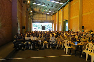 Segurança Trabalho usina alta mogiana palestras Jane Peralta