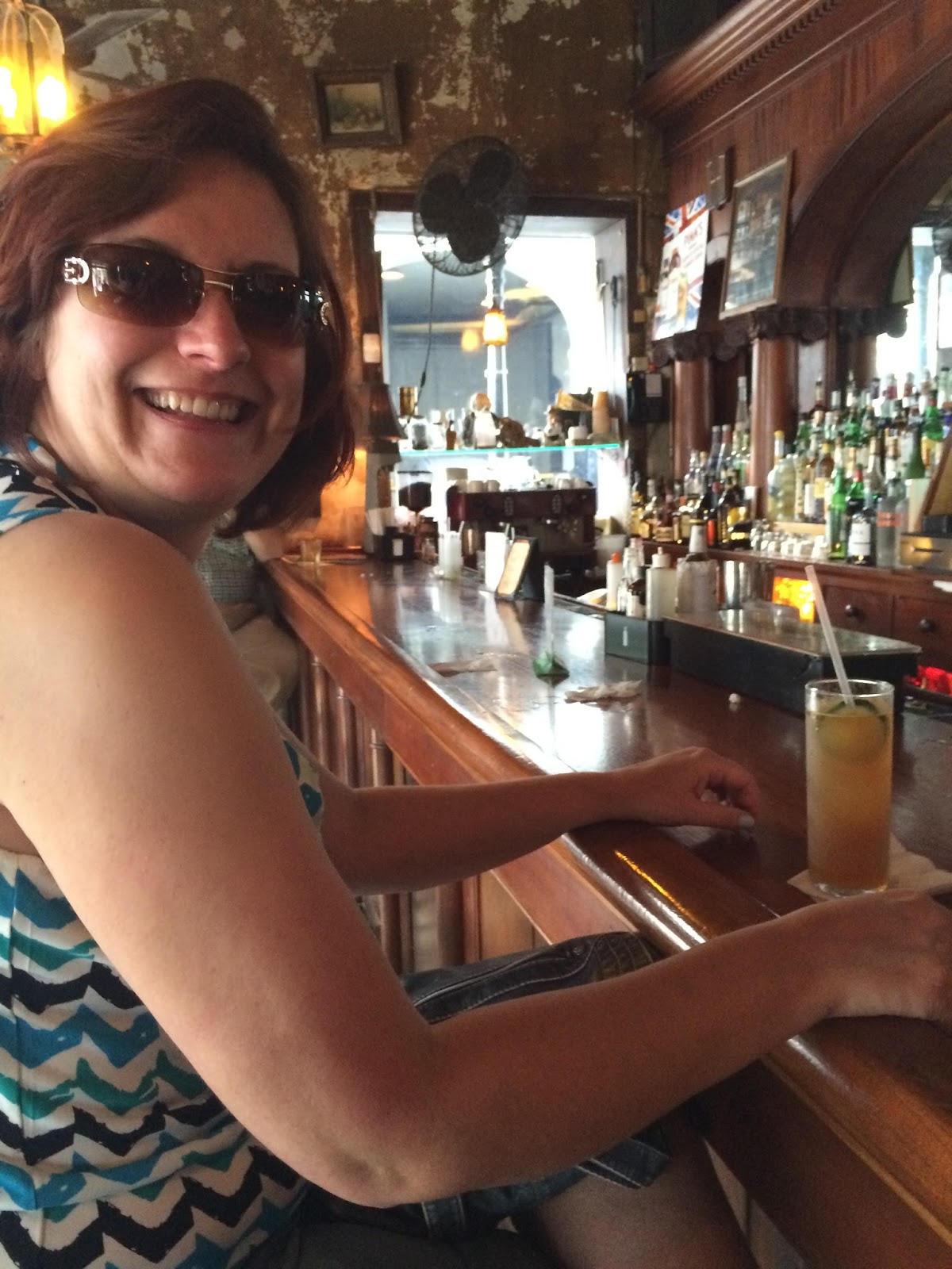 Travels of a Commoner A commoner drinks at Napoleon House, New Orleans