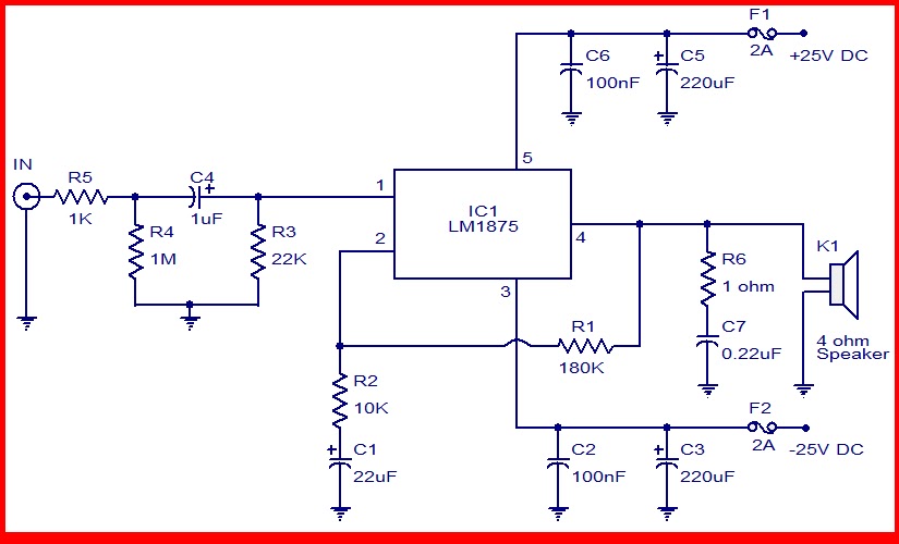 skema diagram amplifier 1000 watt - Langkah-Langkah Membaca Skema ...