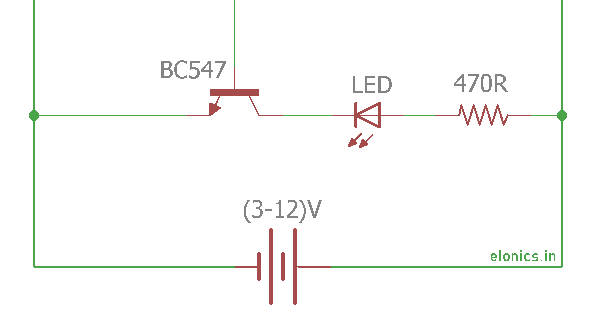 Simple LDR circuit for light sensing (DAY/NIGHT) illumination control