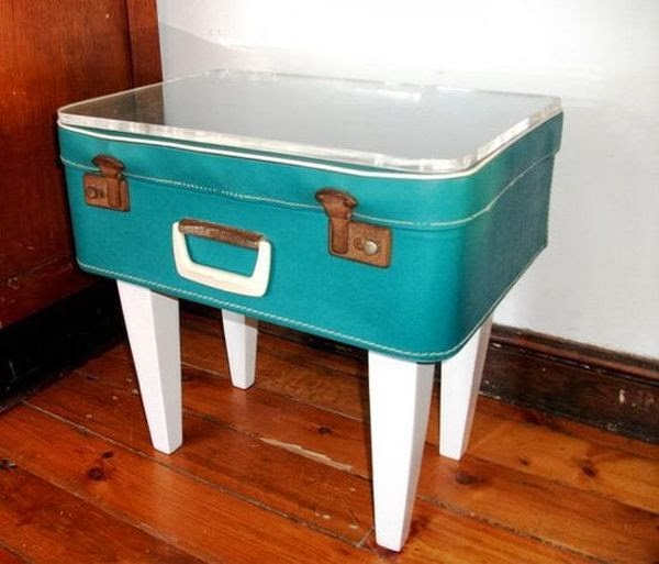 A Little Bit of Patti Ideas To Reuse, Recycle Suitcases For Craft Storage