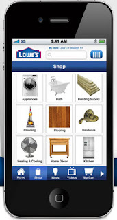 Marketing Your Store Online: Lowes Launches A Slick iPhone Shopping App
