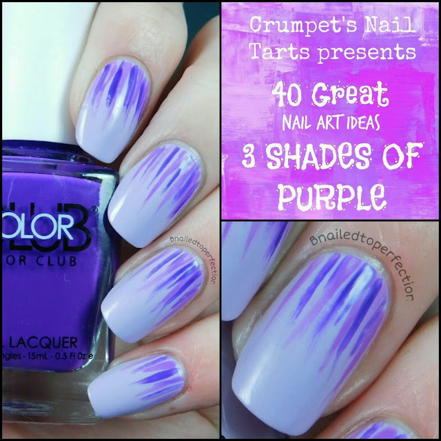 B Nailed To Perfection: 40 Great Nail Art Ideas - 3 Shades of Purple ...