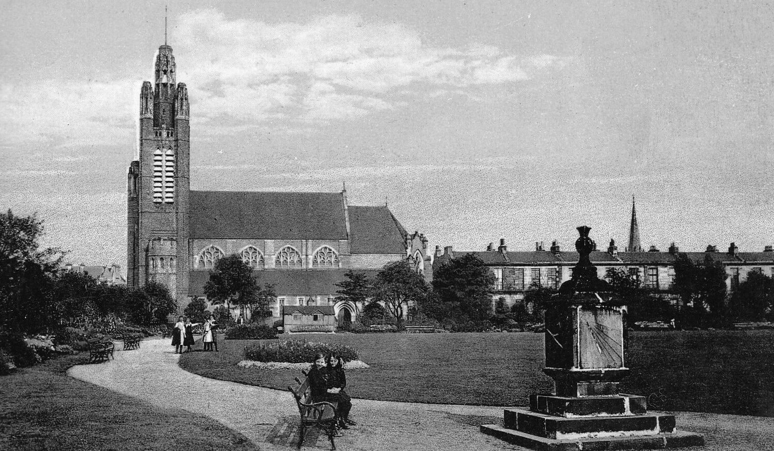 Tour Scotland Old Photograph St John the Evangelist RC Church