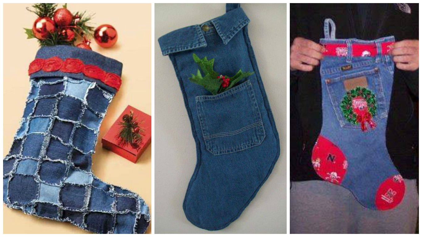 10 Moldes para hacer bonitas botas navideñas en fieltro ~ lodijoella