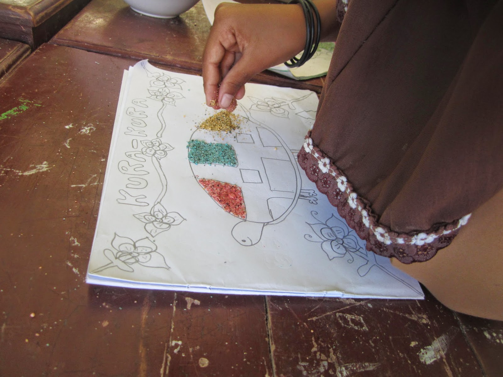 930 Contoh Gambar Kolase Dengan Pasir Terbaru Kumpulan Gambar Kolase