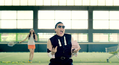 Psy Gangnam Style tennis