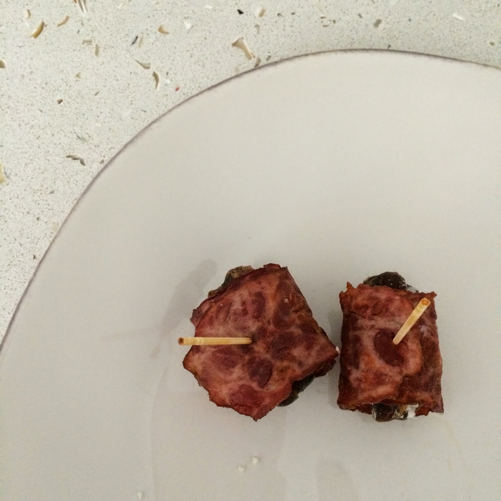 the mer la la turkey bacon wrapped dates