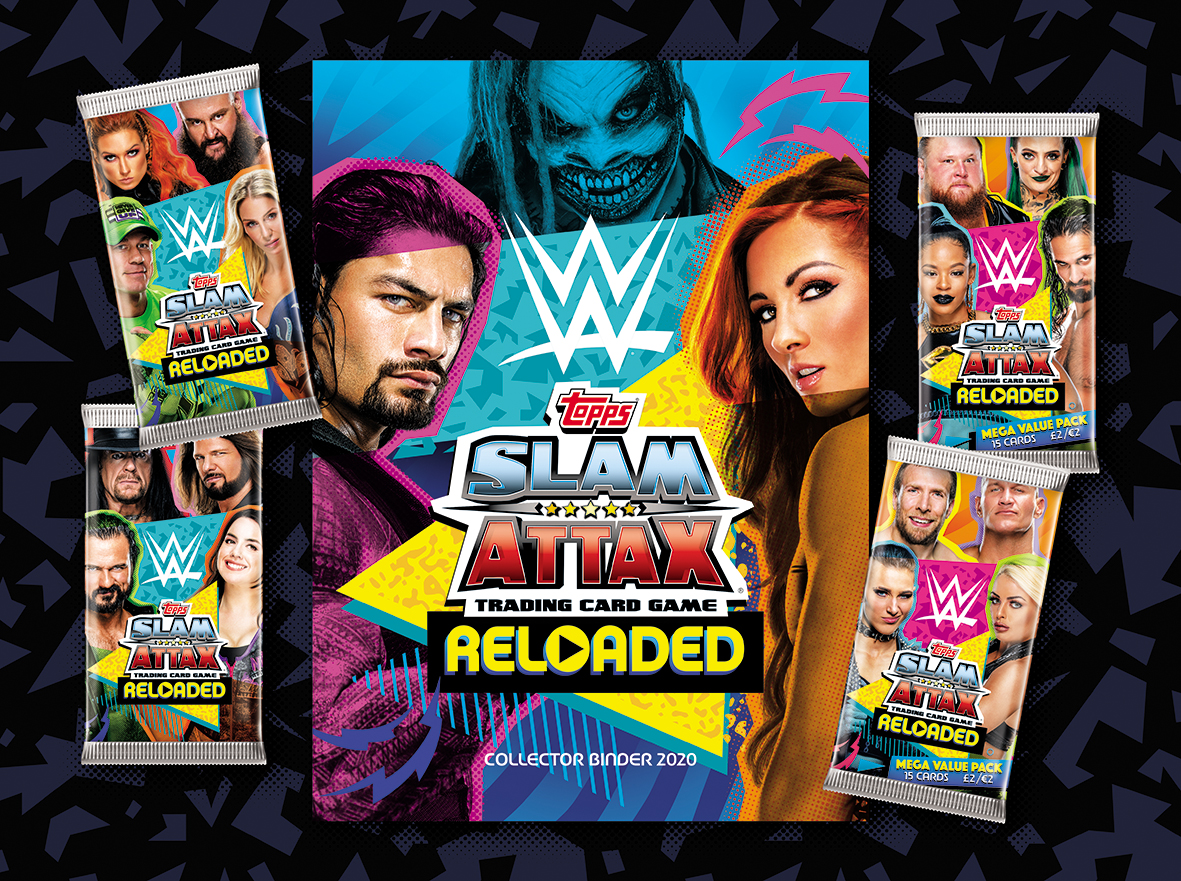 2020 Topps WWE SLAM ATTAX RELOADED Hall of Fame PPV Booster Tag Team #163 #304 