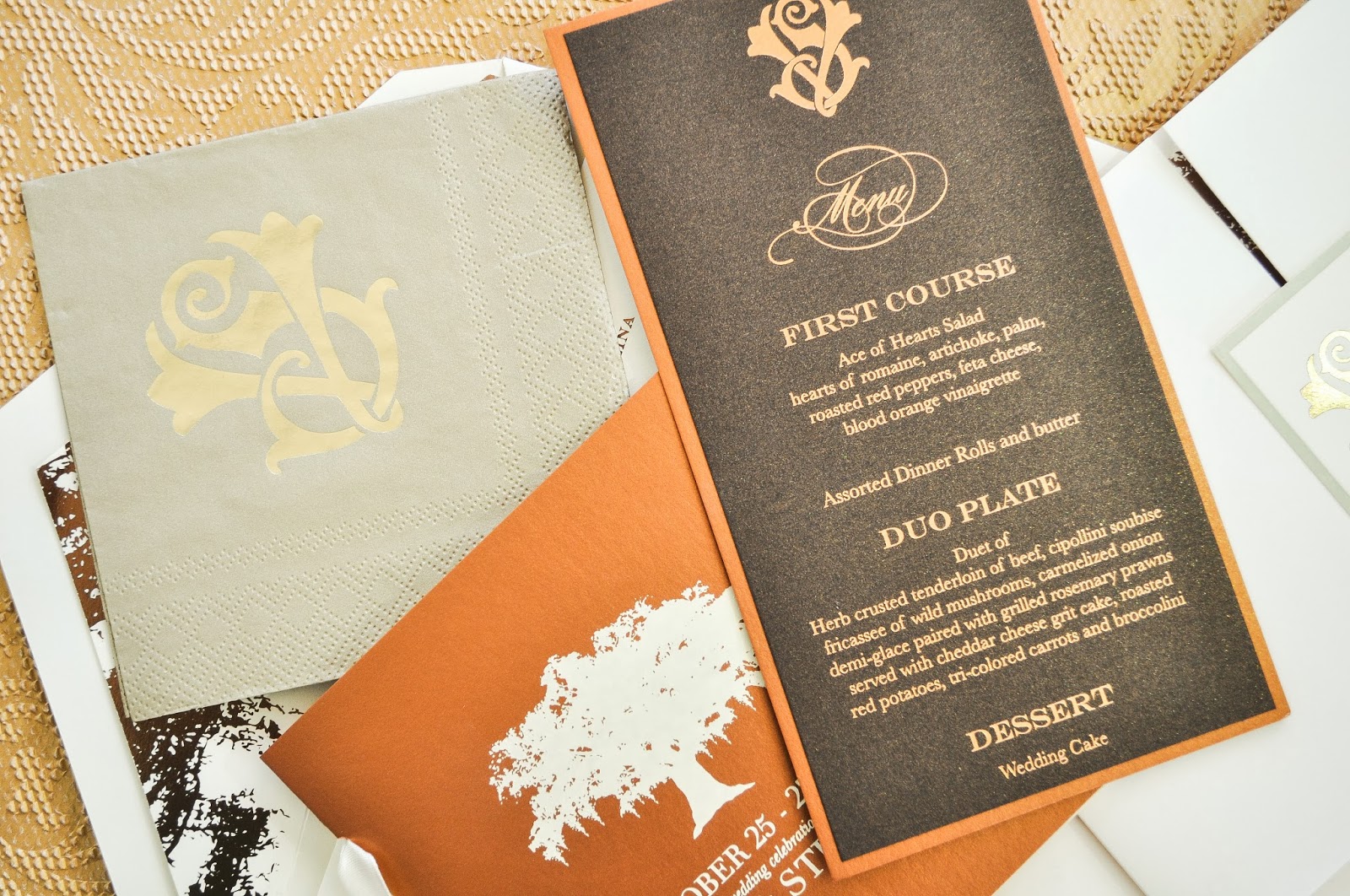 Spencer Special Events : Custom Designed Wedding Invitations