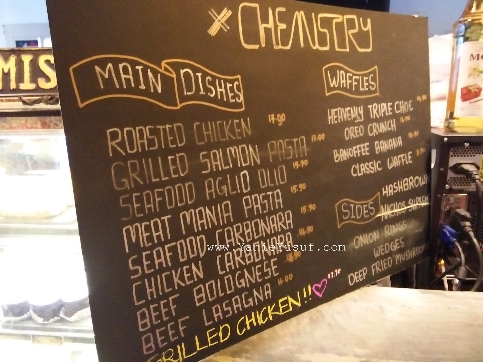 YanieYusuf Chemistry Lab Cafe