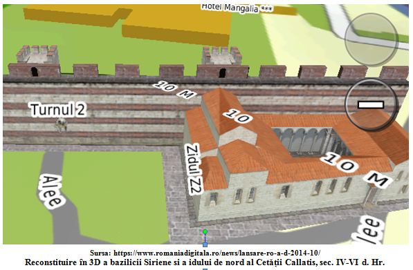 Reconstituire 3D Cetatea Callatis