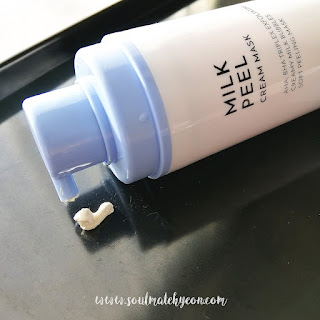 Review; Althea Korea's Milk Peel Cream Mask