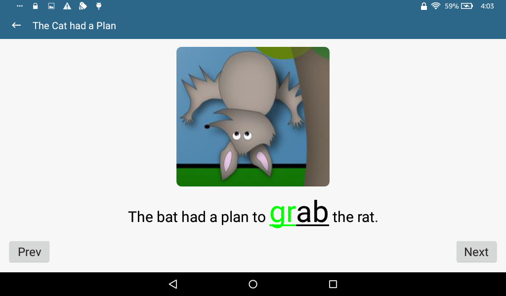 Help Me Reader: Home