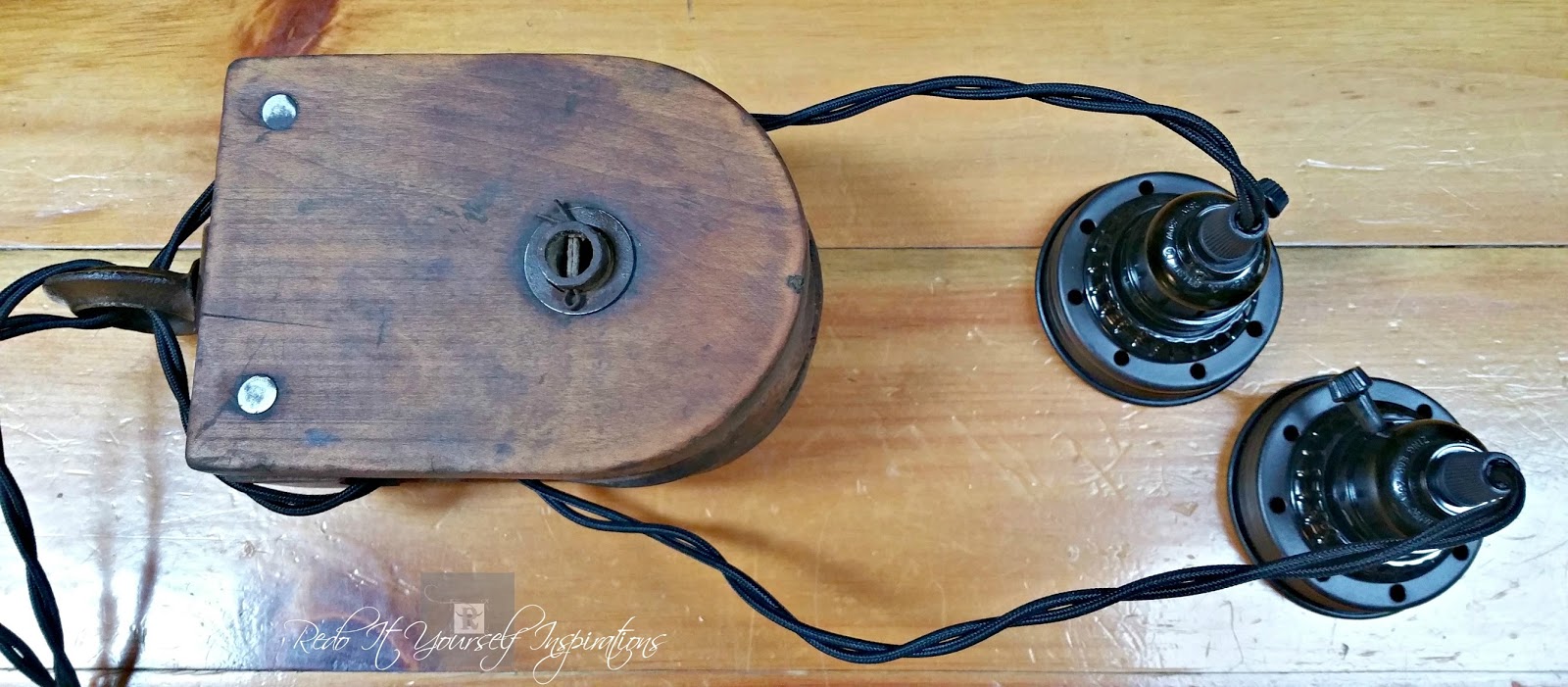 DIY Pulley Light Fixture Redo It Yourself Inspirations DIY Pulley