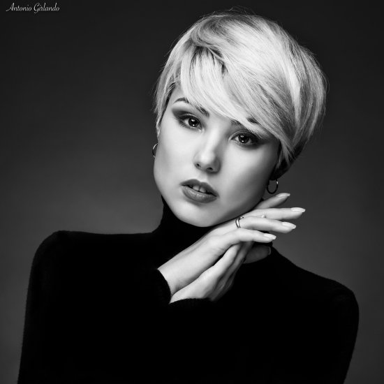 Antonio Girlando 500px arte fotografia mulheres modelos italiana sensual fashion Giorgia Soleri preto e branco beleza