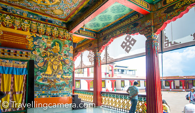 If you plan to go to Gangtok, do visit Rumtek. You may want to plan half a day for travelling to this Monastery and back, but if you are interested in Tibetan architecture and the lifestyle of the monks, this trip will be worth it.