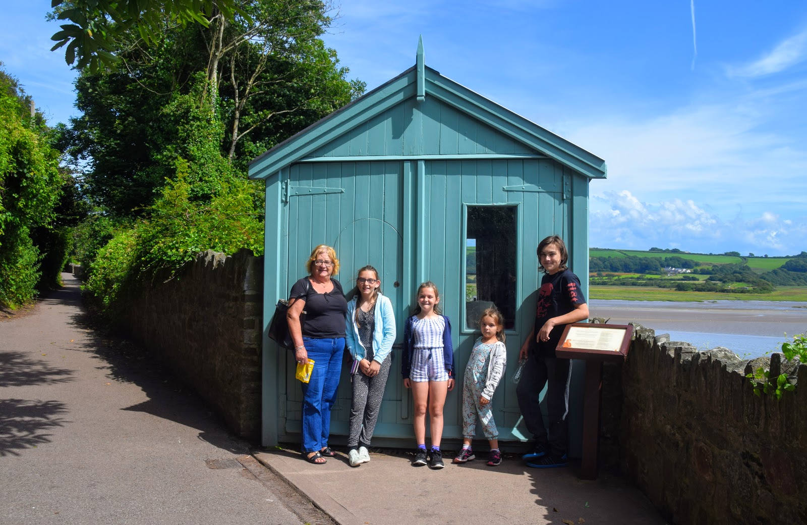 , A Visit to the Dylan Thomas Boathouse and Writing Shed, Laugharne, Carmarthenshire