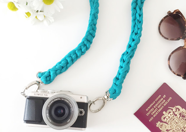 DIY | Crocheted Camera Strap Tutorial