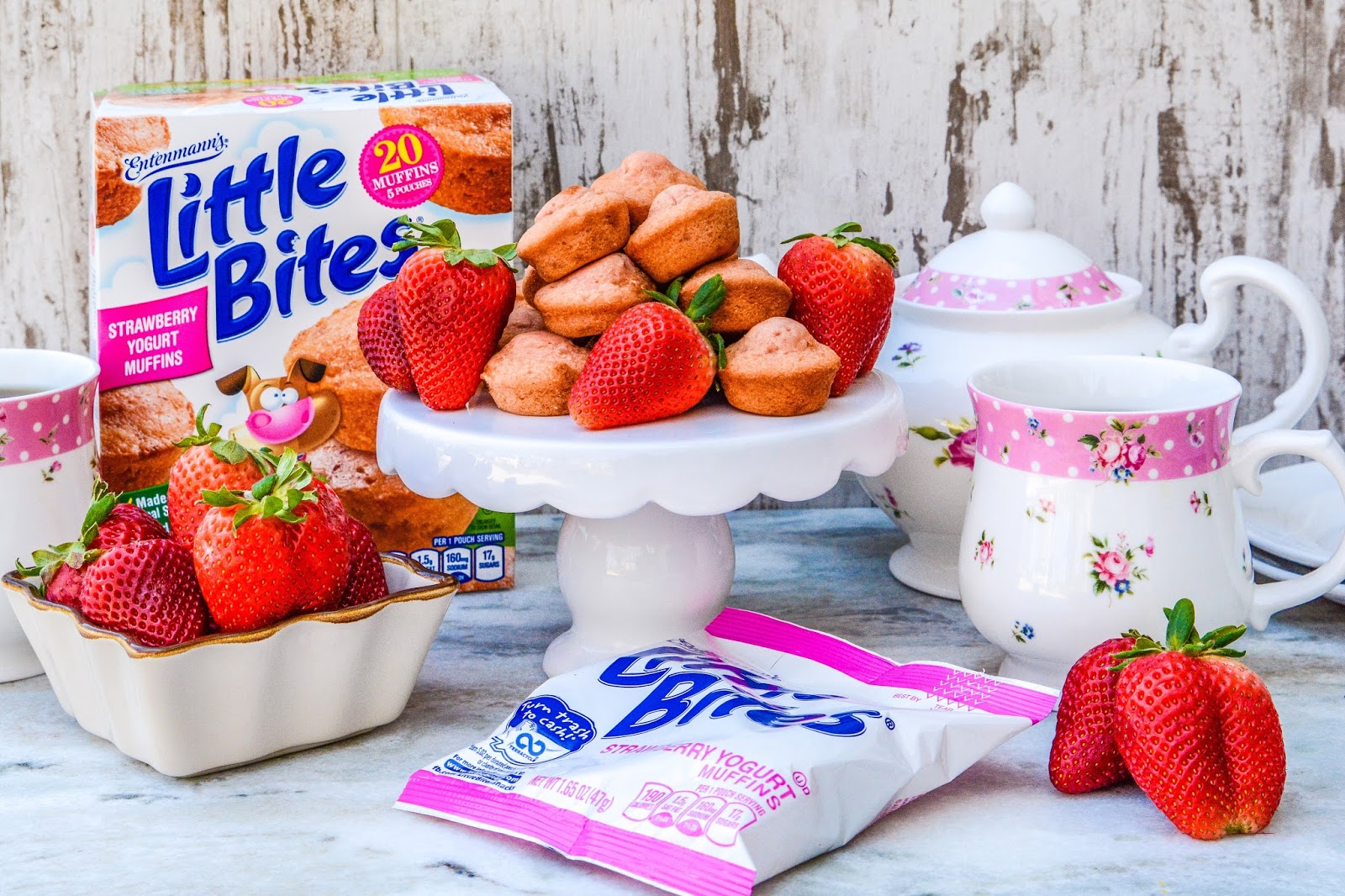 Entenmann's® Little Bites® Strawberry Yogurt Muffins