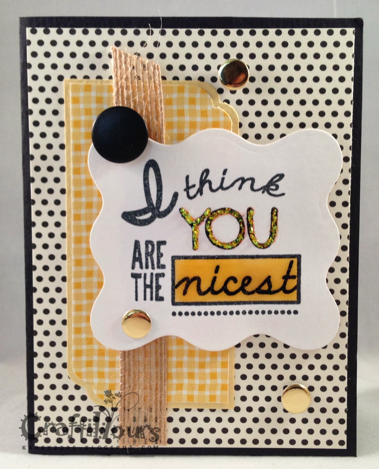 Craftily Yours: Shiny and Nice