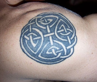 celtic sun tattoo design