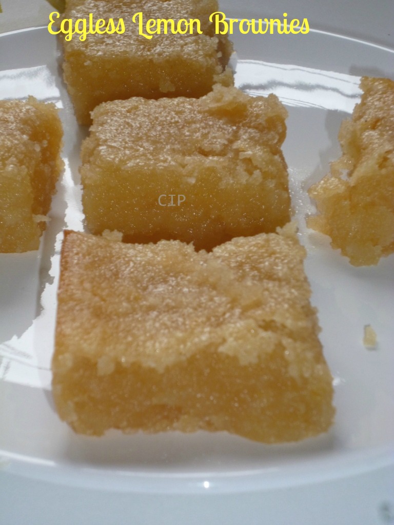 Cooking In Paris Eggless Lemon Brownies Brownie Recipes