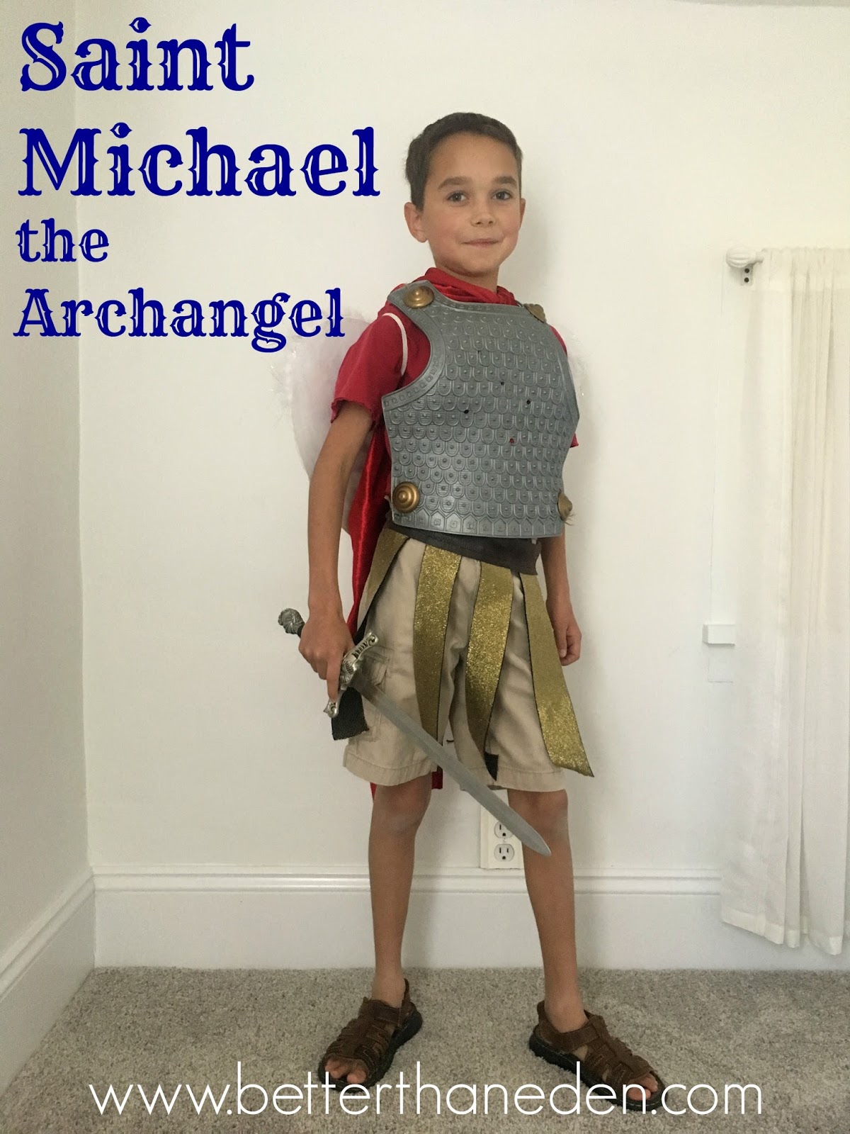 Saint Costumes 101 (and a whole bunch of All Saints' ideas for boys