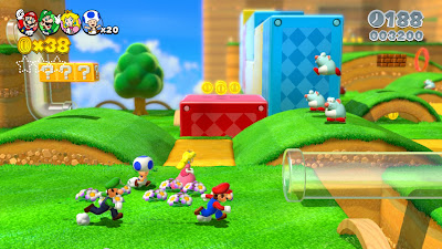 Super Mario 3d World para WiiU
