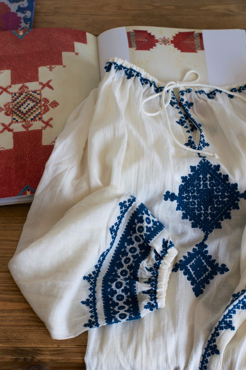 peasant blouse painting