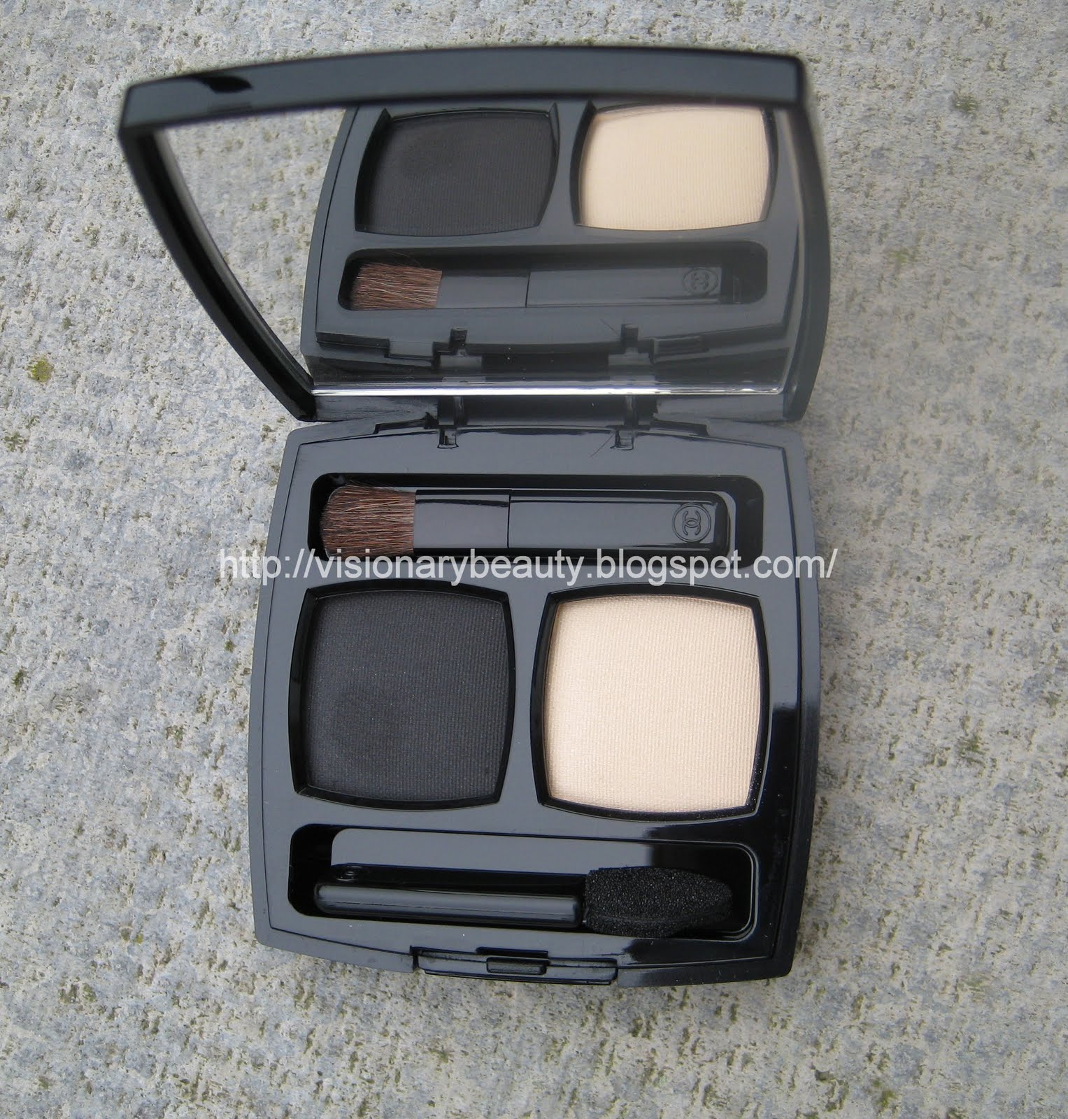 Visionary Beauty Chanel NoirIvoire Eyeshadow Duo & Beige Lame Ombre