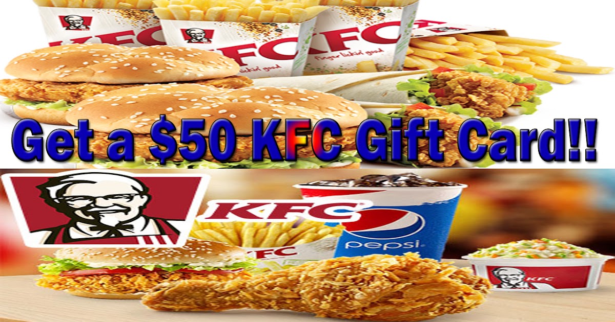 Get A 50 KFC Gift card!! United States offers