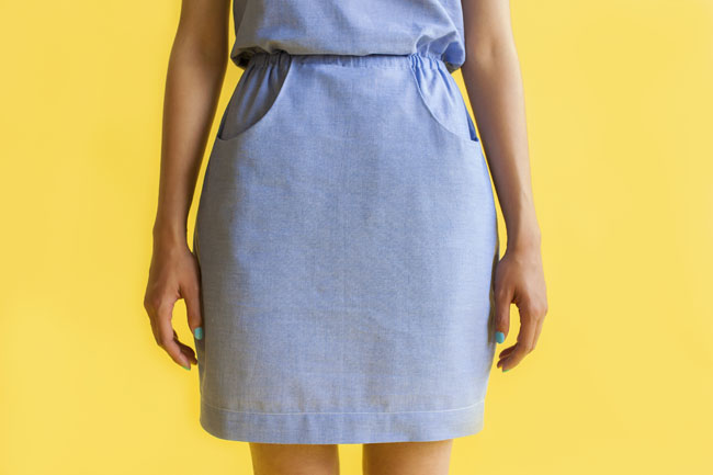 Bettine sewing pattern - easy dress pattern for beginners - Tilly and the Buttons
