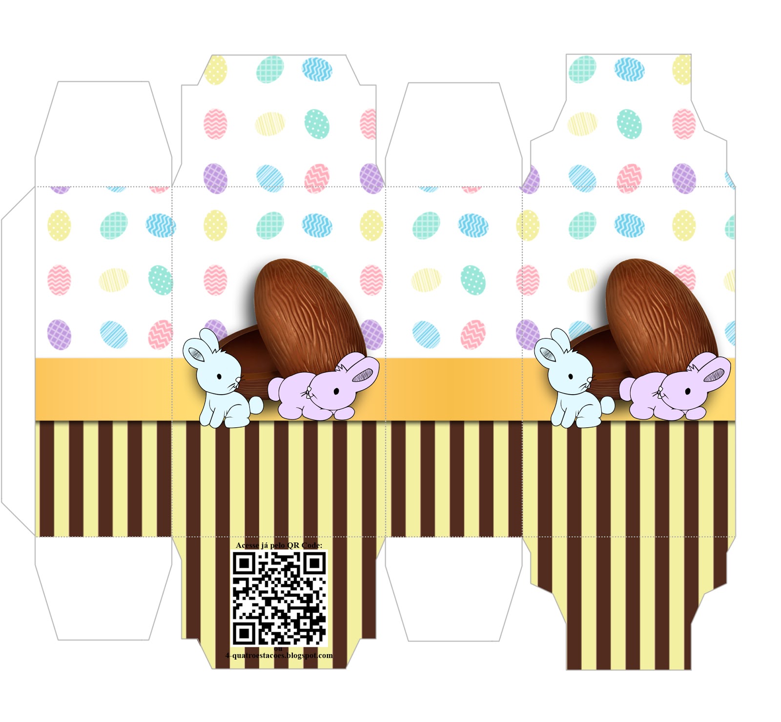 Quatro Estacoes Kit Festa Especial De Pascoa Caixas Kit festa 3 palavrinhas para imprimir. quatro estacoes kit festa especial de