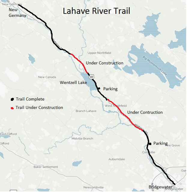 LaHave River Trail Association The Trail