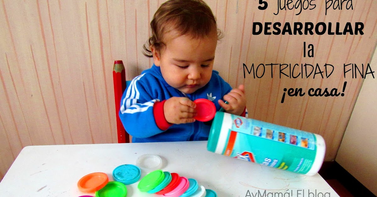 juegos de motricidad fina para bebes
