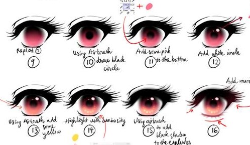 Eye Coloring Tutorial