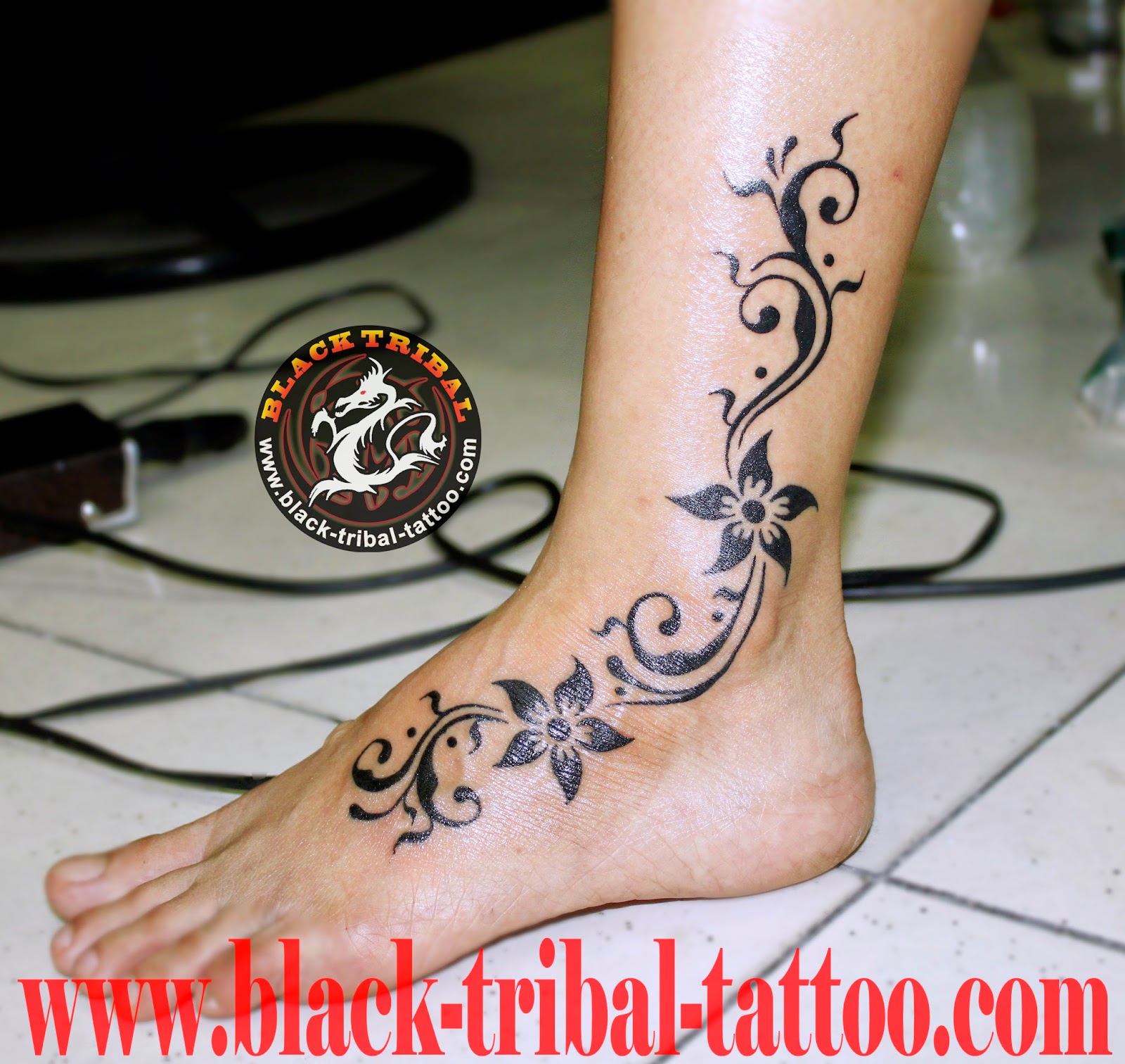 RADIT BATAM TATTOO Freehand By Radit Black Tribal Tattoo Batam