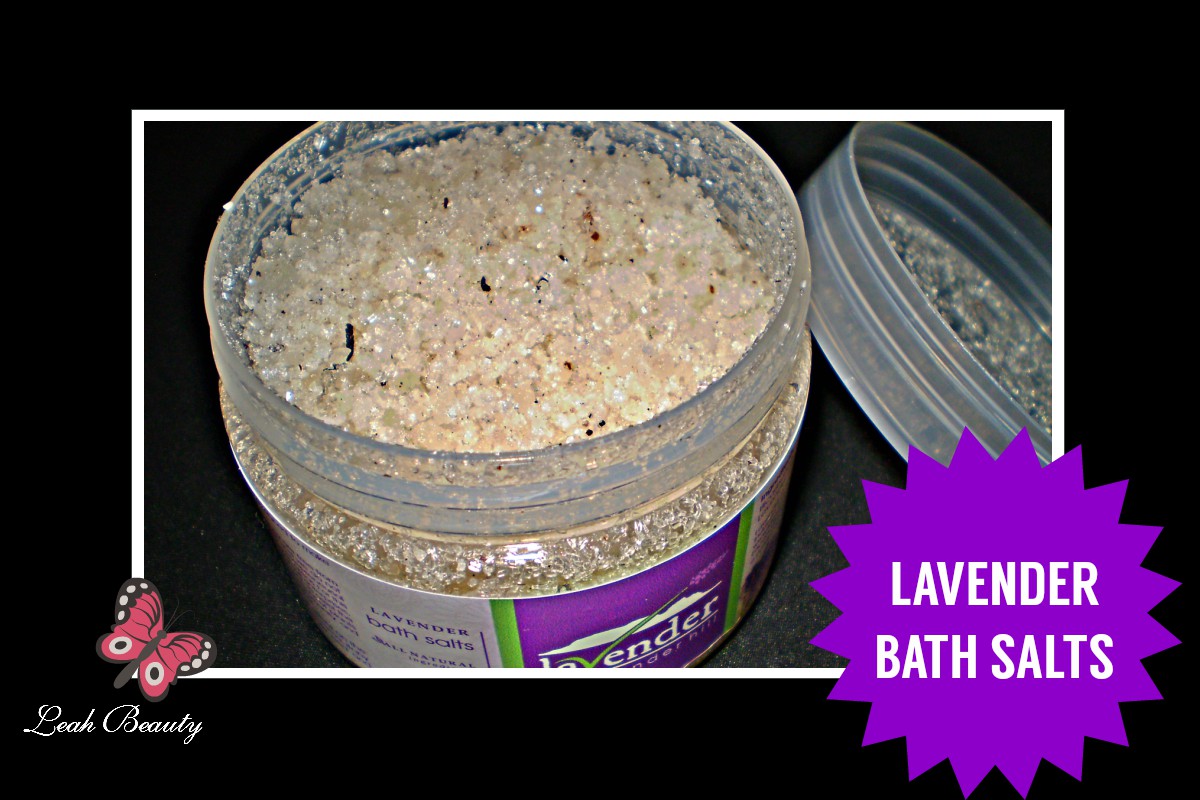 LAVENDER IN LAVENDERHILL BATH SALTS REVIEW Blue Poinsettia